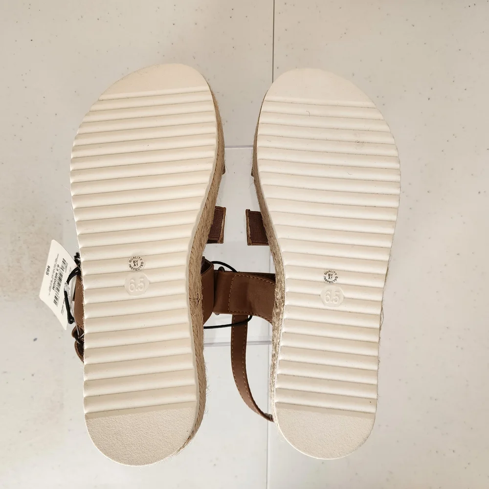A.N.A Espadrille Spring and Summer Platform Sandles | Size 6.5